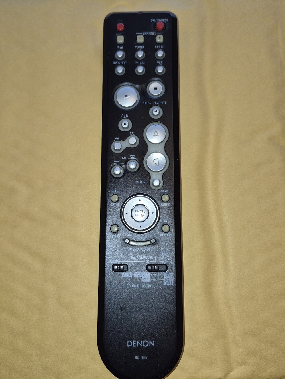 Denon RC-1075 Original Remote Control – Fully Working | Pre-Owned